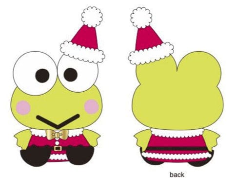 Weactive Santa Hello Kitty Cinnamoroll & Keroppi 15" Large Plush Santa Keroppi Kawaii Gifts 840805145021