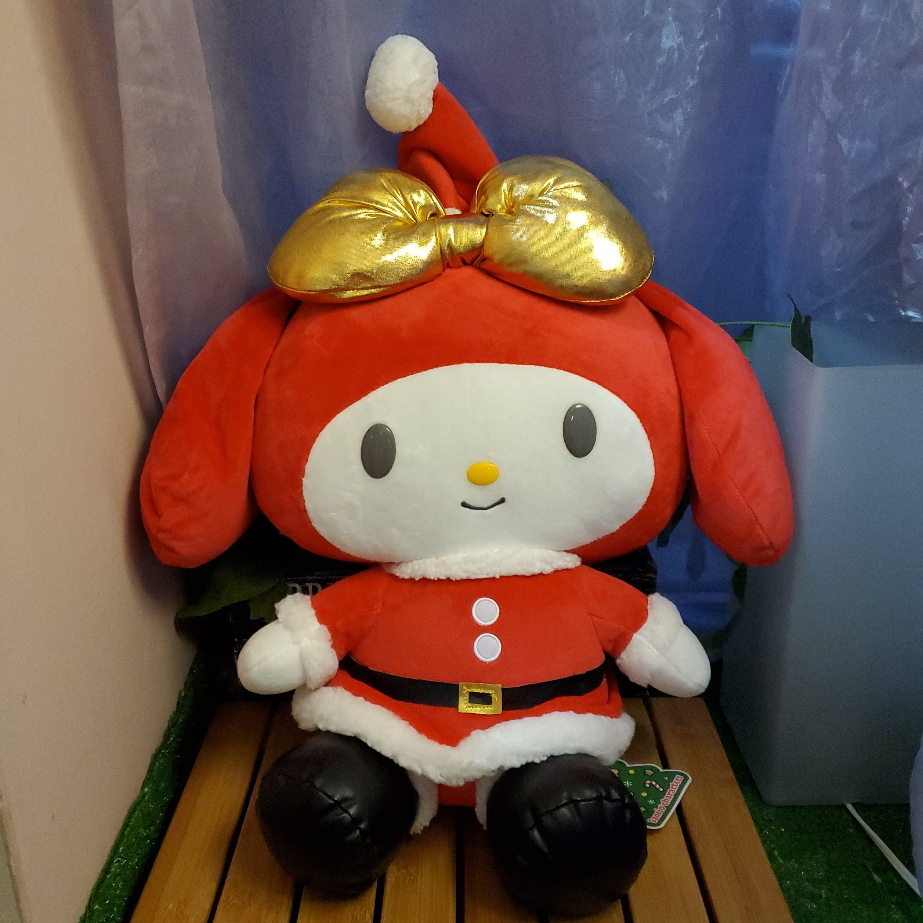 Weactive Santa Kuromi & My Melody 15" Large Plush Kawaii Gifts