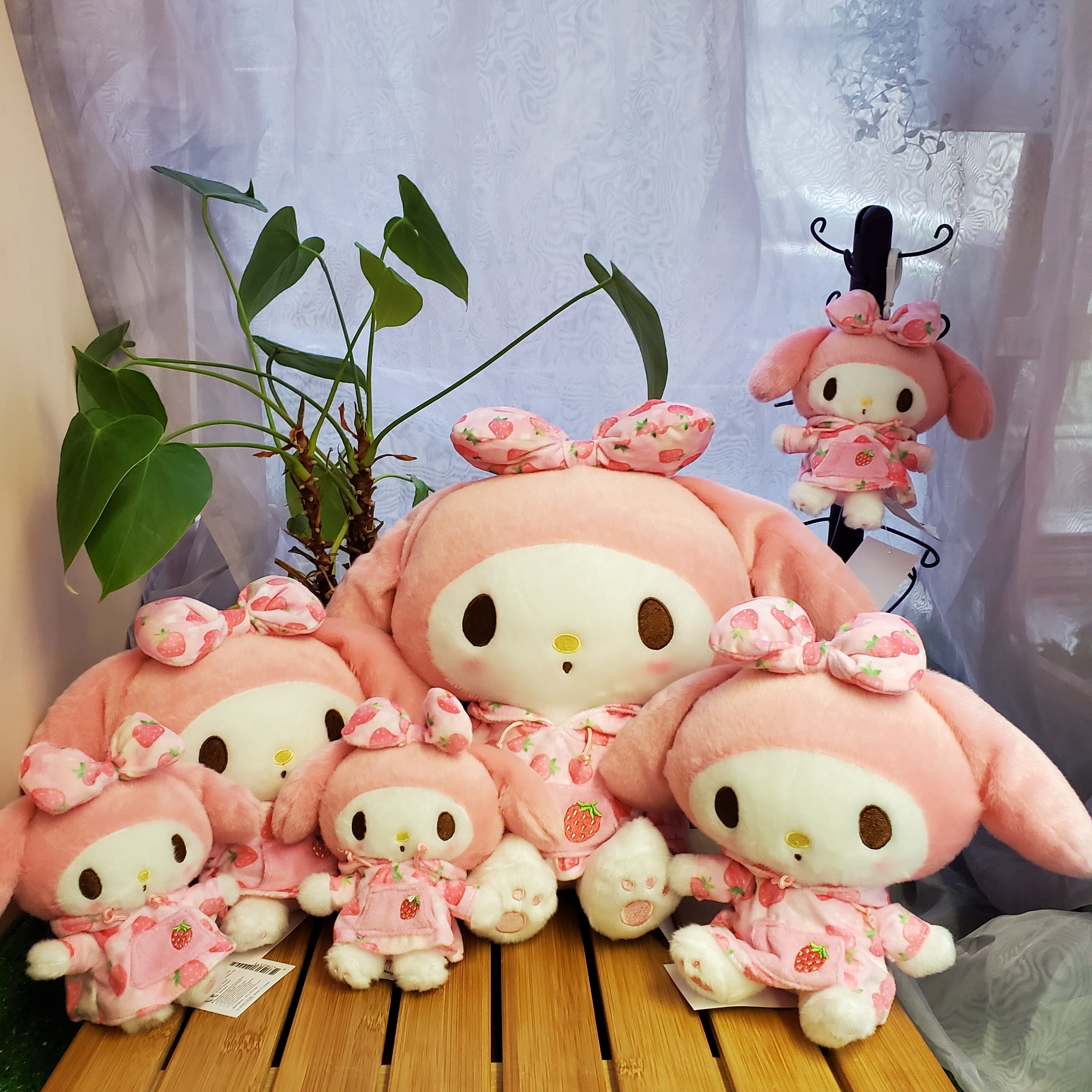 Weactive Strawberry Hoodie My Melody PLUSHIES Kawaii Gifts