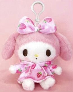 Weactive Strawberry Hoodie My Melody PLUSHIES Small 5" Kawaii Gifts 840805142495