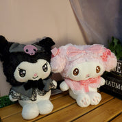 Weactive Sweet Lolita Kuromi & My Melody 7" Plushies Kawaii Gifts