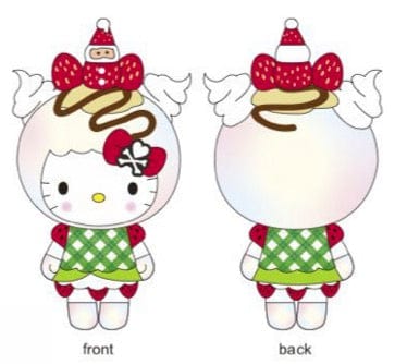 Weactive tokidoki x Hello Kitty Holiday Cake Plushies 6" Plush Kawaii Gifts