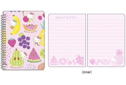 Weactive Fruity Hello Kitty Lined Notebooks Kawaii Gifts