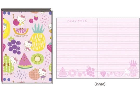 Weactive Fruity Hello Kitty Lined Notebooks Kawaii Gifts