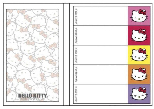 Weactive Hello Kitty Cute Faces Sticky Note Set Kawaii Gifts