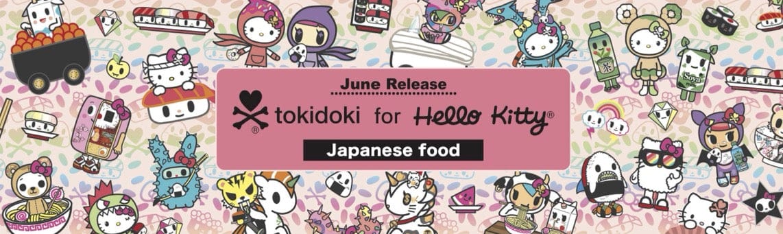 Weactive tokidoki x Hello Kitty Sushi & Japanese Food Shoulder Tote Bag Kawaii Gifts 840805143003